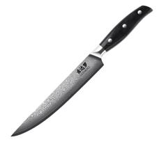 Gudaro - SHIRO 8" porcijinis peilis iš damasko plieno, 67 sluoksnių, ilgis 20 cm