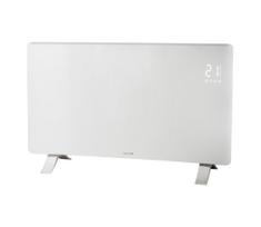 Sencor - Išmanusis elektrinis šildytuvas/konvektorius 1200/2400 W, 230 V, IP24, Wi‑Fi, balta