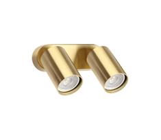 Ideal Lux - LED sieninis taškinis šviestuvas DYNAMITE 2xGU10/7W/230V CRI 90 žalvarinis