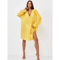 Women's Concealer Beach Sunscreen Long Sleeve Bikini Cardigan Blouse Sports Hoodie Shirt One size rožinė