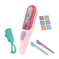 1 Set Kids Hair Chalk Wand Kit with 6 Color Dye Brush Clips Washable Girls Temporary Hair Coloring Styling Tools Birthday Gifts Sets