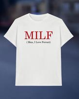 MILF Juokingi Ikoniški Marškinėliai, Trumpomis Rankovėmis T-Shirt Vyrams Moterims Dydis S-5XL Unisex T-Shirt S