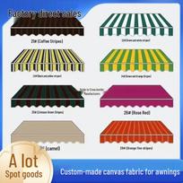 Individualus vandeniui atsparus apsauginis stogelis nuo saulės: Vėjui ir lietui atsparus stogelis balkonui ar prekybos vietai Custom Retractable Canopy Fabric