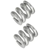 Ac29-For Bobcat Skid Steer Loader 630 631 632 641 642 753 763 773 863 864 873 883 963 Compatible 2PCS Skid Handle Spring 6713040 sidabras