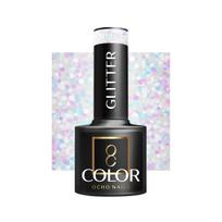OCHO NAILS hibridinis nagų lakas Glitter G01, 5 g