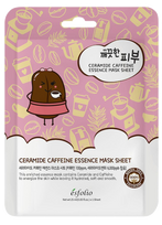 ESFOLIO Pure Skin Ceramide Coffeine, drėkinanti ir stangrinanti lakštinė veido kaukė, 1 vnt.
