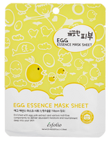 ESFOLIO Pure Skin Egg Essence, maitinanti ir glotninanti lakštinė veido kaukė, 1 vnt.