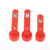 Universalus ketaus rutulinio vožtuvo rankenos keitimas 2 vnt. Sandarus Ergonomiškas dizainas Dujoms Vandeniui Baseinui 2pcs 25 large flow