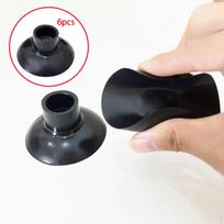 Batuto kojų dangteliai Kojų uždangalai Siurbtukas Stalo tylus Tvirtas Smūgius sugeriantis Gaubtas 6pcs
