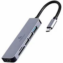 Gembird Multi Port Adapter USB Type C A-CM-COMBO6-02