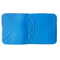 Cooling Pad PVC Cooling Ice Pillow Refillable Comfortable Ice Cold Pillow Insert Ice Mat Summer Use mėlyna