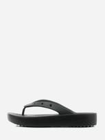 CROCS Moteriškos paplūdimio šlepetės, CLASSIC PLATFORM FLIP W