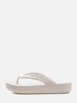 CROCS Moteriškos paplūdimio šlepetės, CLASSIC PLATFORM FLIP W