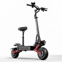Cleytro CL8-OT Dvigubo variklio elektrinis paspirtukas, 60V 33Ah baterija, 11 colių visureigio padangos raudona