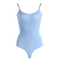 Seamless shapewear bodysuit: tummy-tucking and bum-lifting, plus-size thongs and briefs, strappy body-shaping corset XS juoda