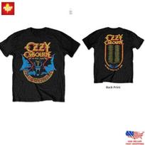 Riboto leidimo Ozzy Osbourne Šikšnosparnio Apskritimo Marškinėliai Unisex Roko Grupės Vintažiniai Marškinėliai Unisex Marškinėliai XXL