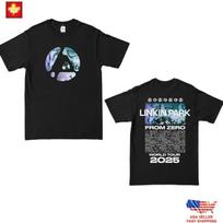 Linkin Park Official Merch From Zero Swirl Tour T-Shirt Unisex Adult Rock Band Unisex T-Shirt XL