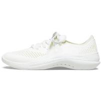 Crocs LiteRide Lightning Hiking Lace-up Low Top Running Shoes Women's Off-White 36-37