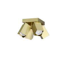 Ideal Lux - LED taškinis šviestuvas DYNAMITE 4xGU10/7W/230V CRI 90 žalvaris
