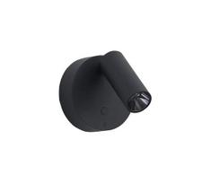 Ideal Lux - reguliuojamas LED sieninis kryptinis šviestuvas ELF LED/3W/230V CRI95 juodas