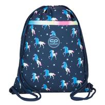 Krepšys batams, CoolPack, sportinis, mėlynas vienaragis, 42,5x32,5