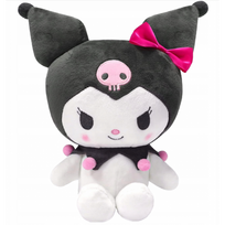 Pliušinė lėlė Kuromi - My Melody anime veikėja - balta, 20cm