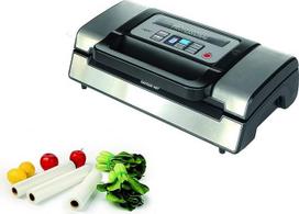"Maxxo VM Professional Vacuum Sealer Double Weld" 20 l/min vakuuminis siurblys 900mbar plėvelės suvirinimo aparatas maisto vakuuminiams prietaisams Nerūdijančio plieno suvirinimo aparatas