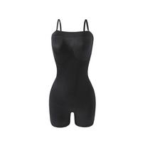 Jogas kombinezonas, sportinis kombinezonas moterims, vientisas besiūlis kūno formavimo drabužis, pilvą sutraukiantis shapewear S