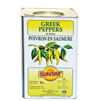 Marinuoti graikiški pipirai aštrus SUNTAT, 18 kg