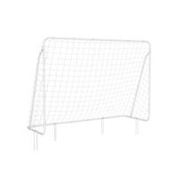 Futbolo vartai vaikams SZQ215W01, baltos spalvos