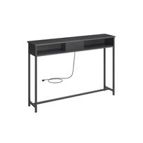 Konsolinis staliukas 25x120x81,1cm., juodos spalvos