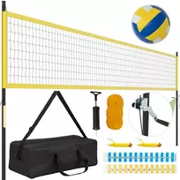 Tinklinio tinklas 975x248cm., juodos/geltonos