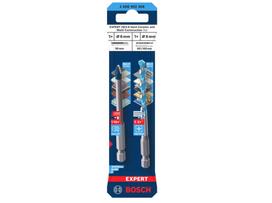 Universalių grąžtų komplektas Bosch 2608902366; 6 mm; 2  vnt.