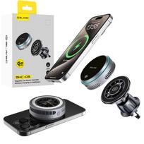 Blavec Car holder BHC-05 Qi2.2 25W magnetically detachable with induction charging and active cooling to airvent (BHC05-MWIB) black