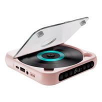 KC-918 CD grotuvas Nešiojamas Bluetooth muzikos grotuvas CD grotuvas Apsauginis dangtelis nuo dulkių 6 režimai A-B kartojimas Laikmatis su nuotolinio valdymo pultu CD Player balta