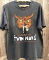 Twin Peaks marškinėliai, Twin Peaks grupės anglies spalvos medvilniniai marškinėliai Unisex S-5XL Unisex marškinėliai L black