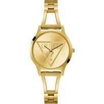GUESS Lola Auksinio Metalo Moteriškas Kvarcinis Laikrodis W1145L3 auksas