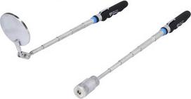 Teleskopinis veidrodis D52mm ir magnetas 2kg, ilgis 620mm, Brilliant Tools