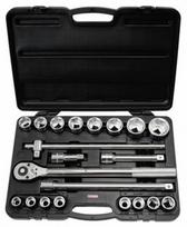 Galvučių komplektas 3/4'' 19-50mm 21vnt, KS Tools