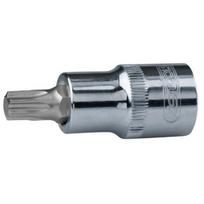 Antgalis galvutė Torx 1/2" CHROMEplus,on hang tag T40, KS Tools