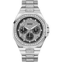 GUESS Tendencija Juodo Nerūdijančio Plieno Metalinis Vyriškas Kvarcinis GW0785G3 juoda