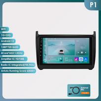8G+128G 2D automobilio radijas Android 12 automobilių multimedijos grotuvas, skirtas Volkswagen POLO 2010-2020 GPS navigacija WIFI DSP 9'' 2 din AutoRadio Intelligent Screen HC1 4Core 1G 32G