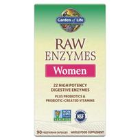 Garden of Life Raw Enzymes Women - 90 kapsulių