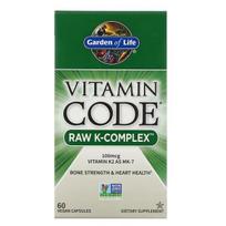 Garden of Life Vitamin Code Raw K-Complex - 60 kapsulių