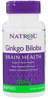 Natrol Ginkgo Biloba, 120mg - 60 kapsulių