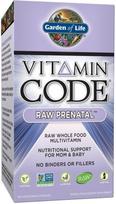 Garden of Life Vitamin Code Raw Prenatal - 180 kapsulių