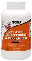 NOW Foods Glucosamine & Chondroitin Extra Strength - 240 tablečių