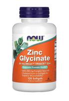 NOW Foods Zinc Glycinate - 120 kapsulių