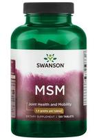 Swanson MSM, 1500mg - 120 tablečių
