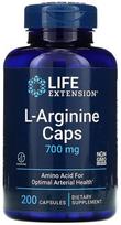 Life Extension L-Arginine Caps, 700mg - 200 kapsulių